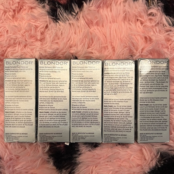 NEW IN BOX Wella Professional Blondor Toner 2oz BUNDLE - Picture 2 of 2